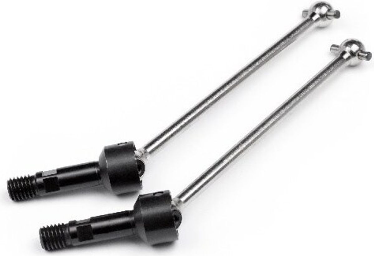 Front Universal Driveshafts 128mm 2 Pcs (vader Xb) - Mv27039 - Maverick Rc