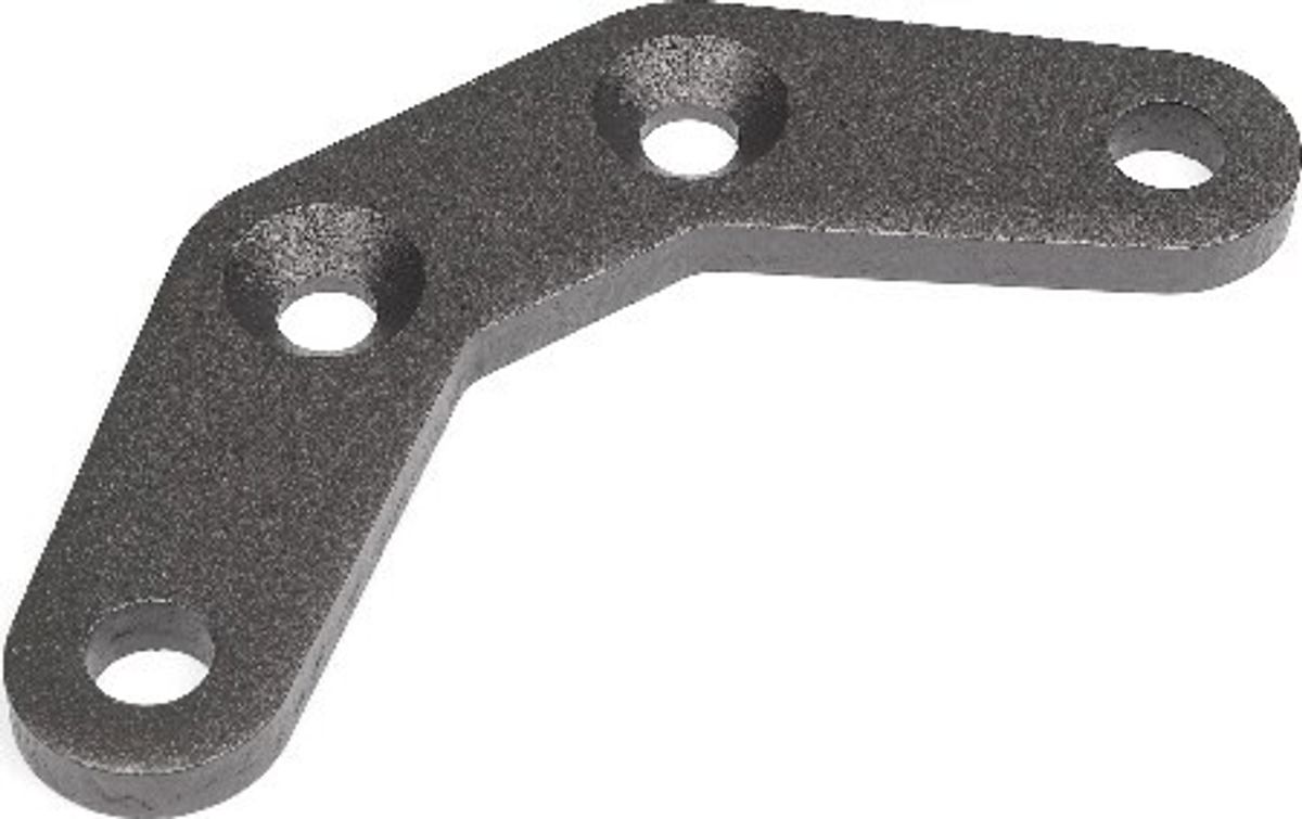 Front Upper Brace 6x60x4mm (gunmetal) - Hp102159 - Hpi Racing