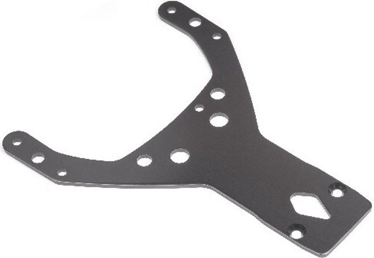 Front Upper Plate (gunmetal) - Hp115758 - Hpi Racing