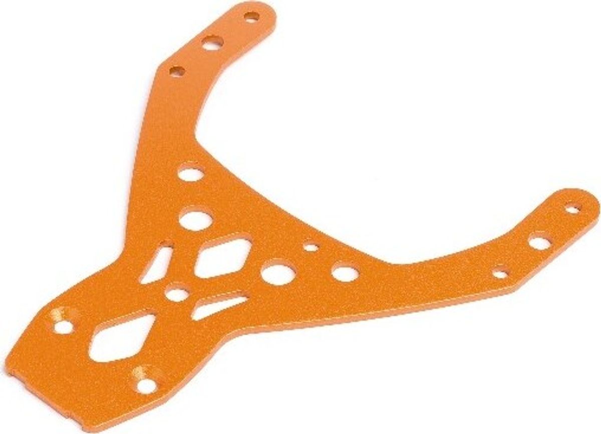 Front Upper Plate (orange) - Hp87484 - Hpi Racing