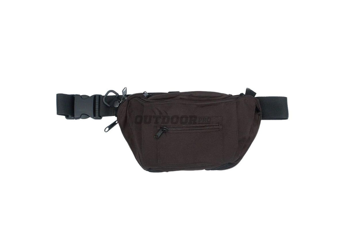 Frontline Fanny Pack With Additional Compartments Black