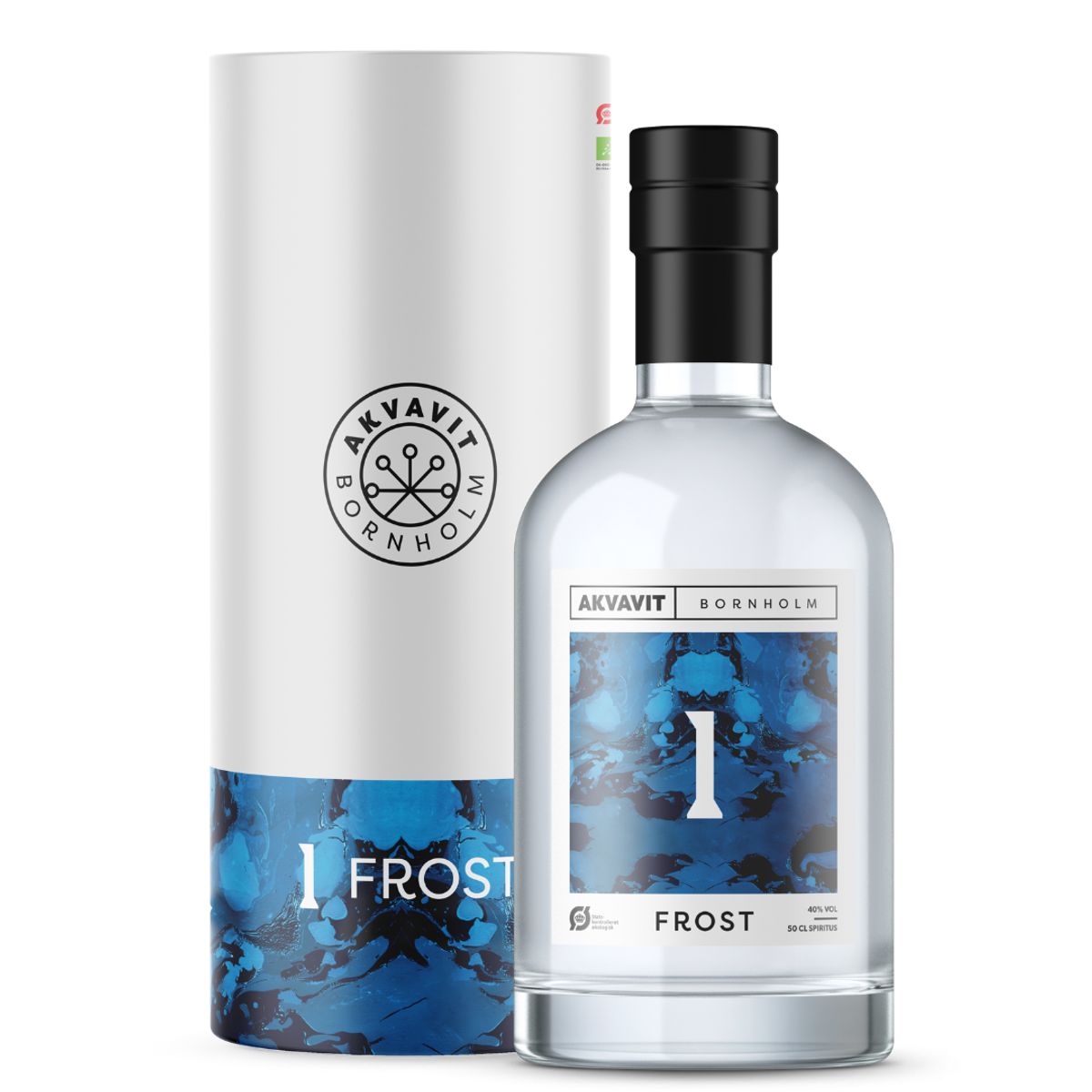 Frost Akvavit - Klar akvavit 40% - 50 cl