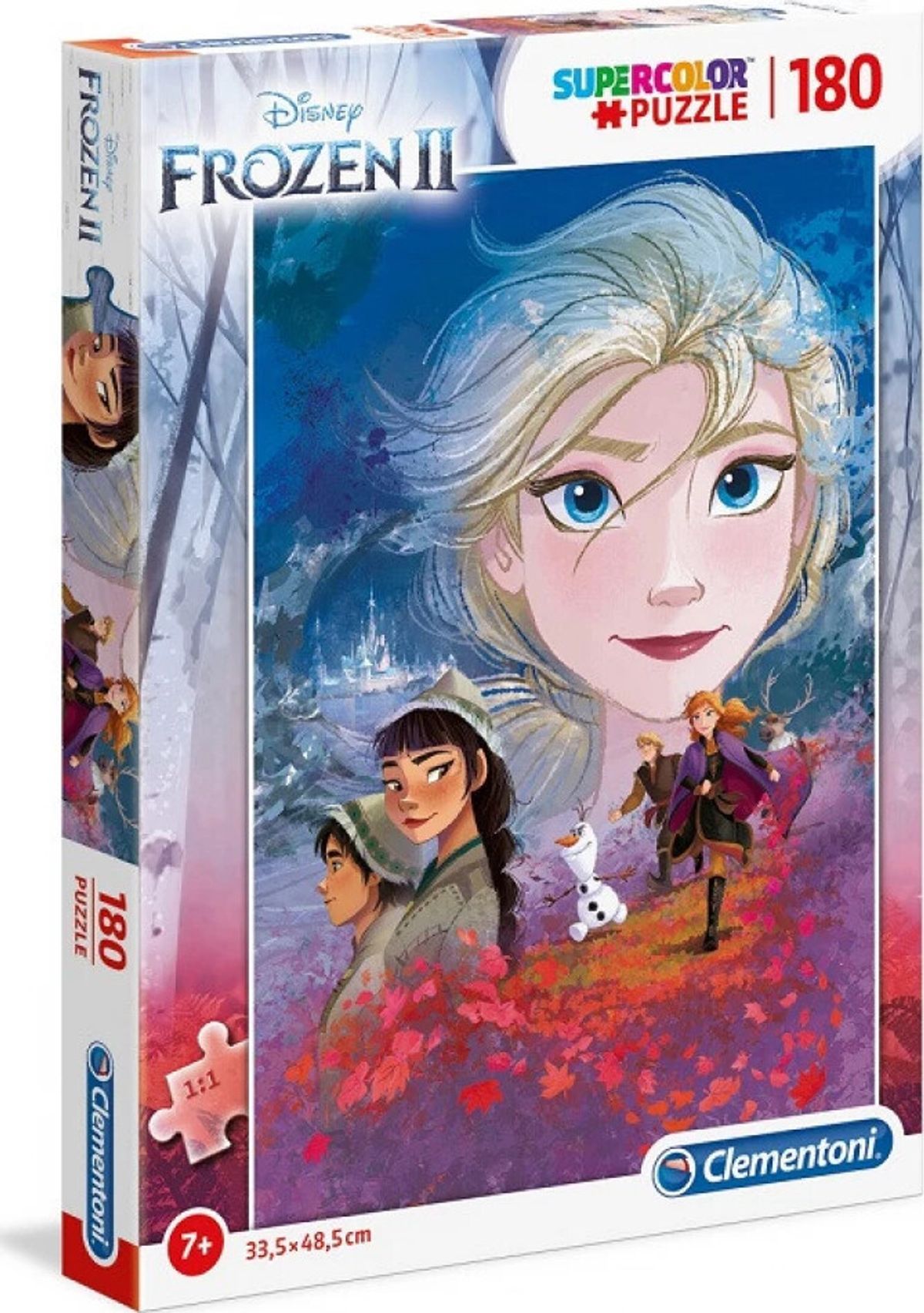 Frost Puslespil - Disney Frost 2 - 180 Brikker - Clementoni