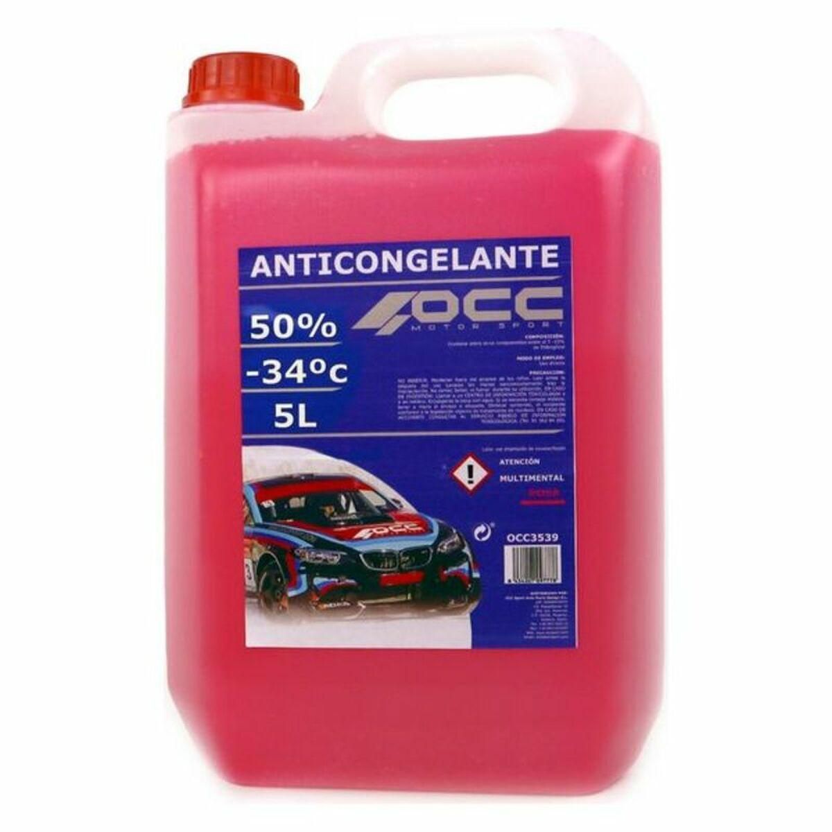 Frostvæske OCC Motorsport 50% Orgânico Pink (5 L)