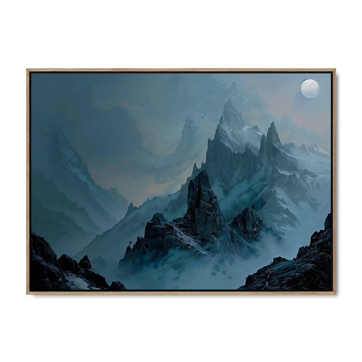 Frozen Heights - 60x80 cm. - Ege ramme