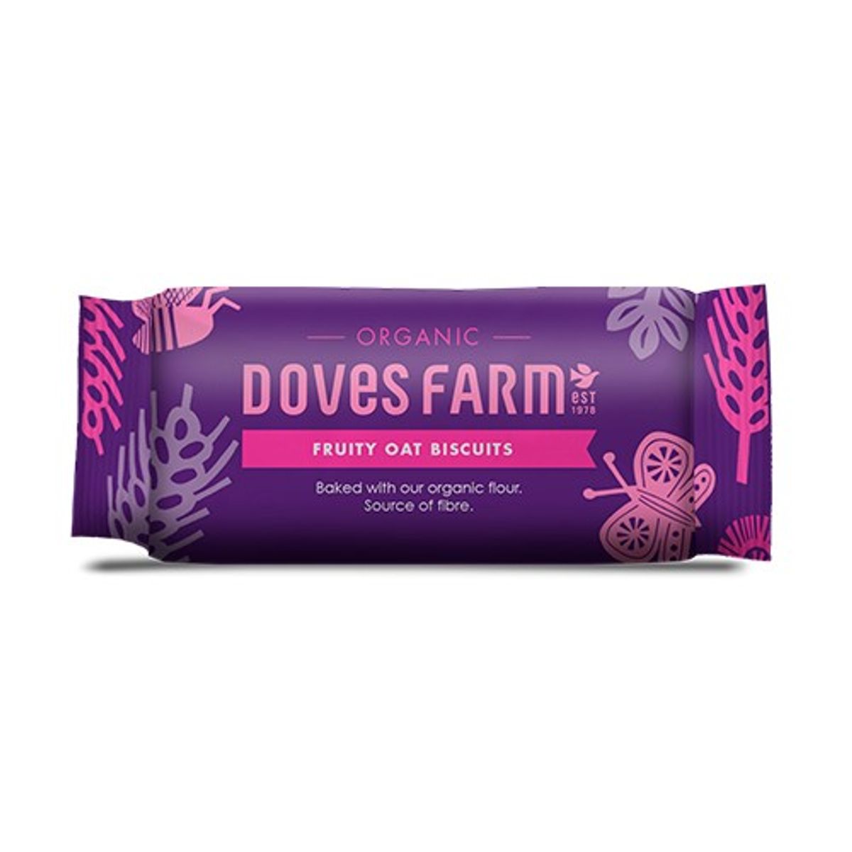 Frugt & havre kiks Økologisk - 200 gram - Doves