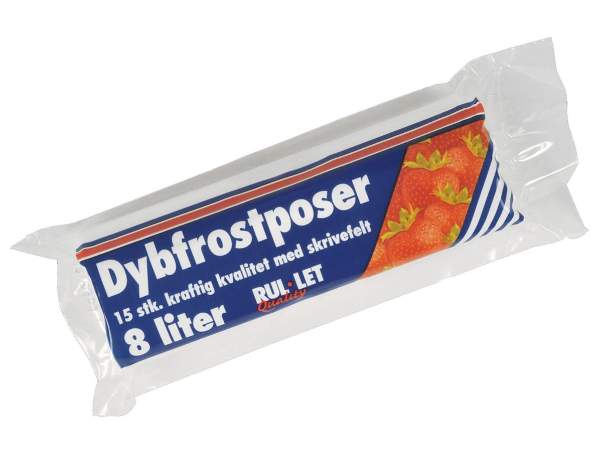 Fryseposer 8 Liter 15 stk