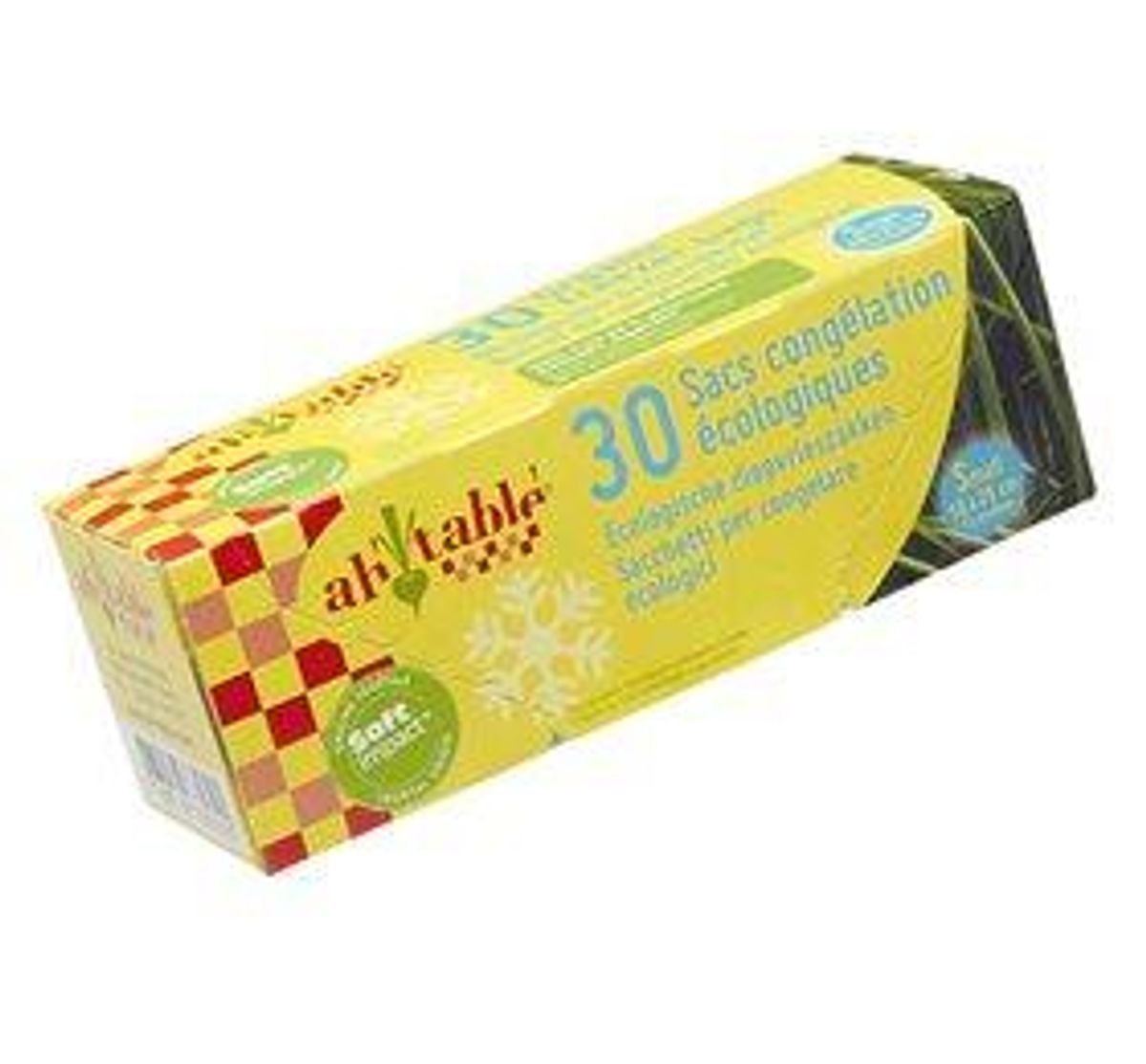 Fryseposer af bioplastik 30 stk 1L