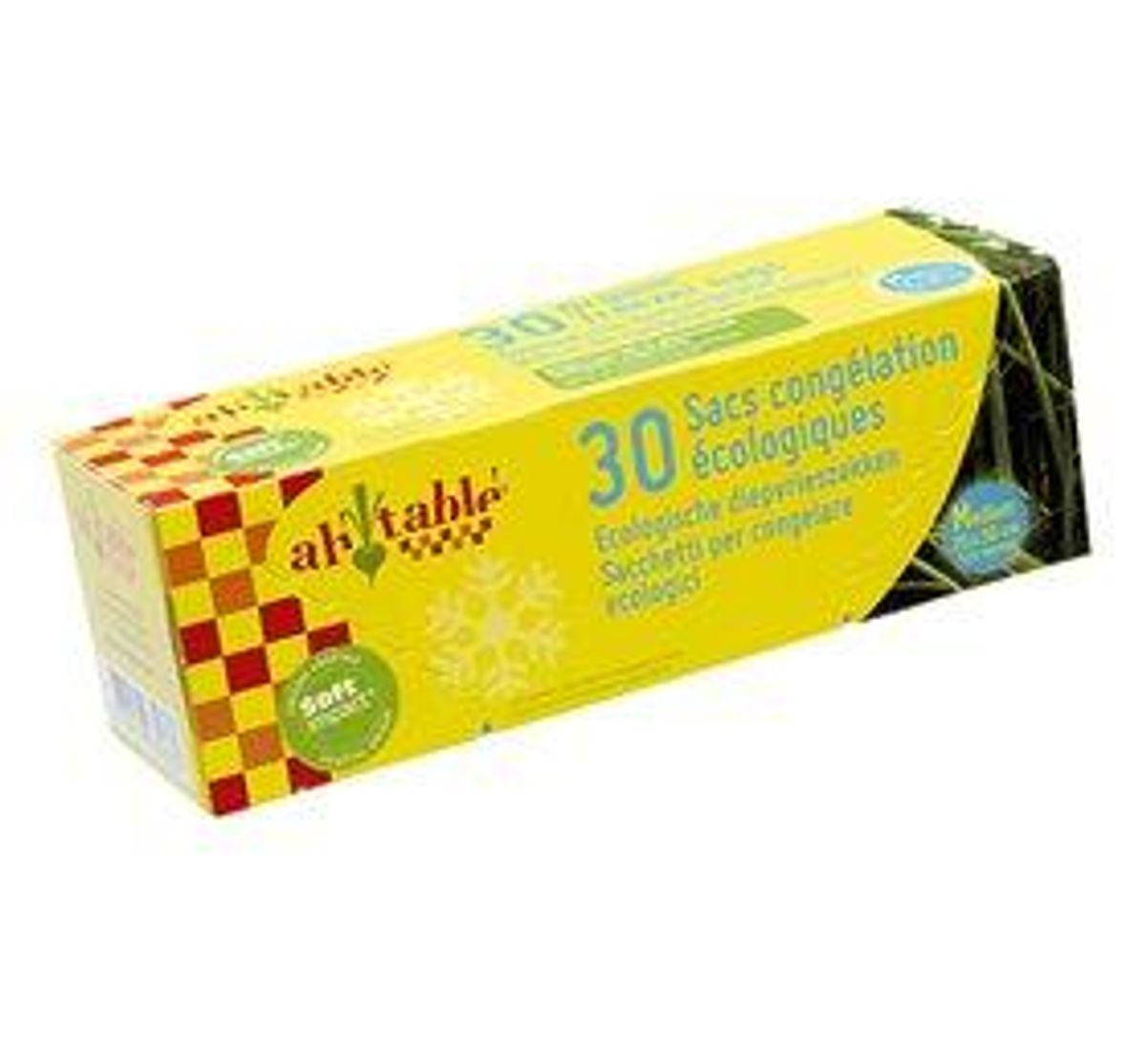 Fryseposer af bioplastik 30 stk 2,5L