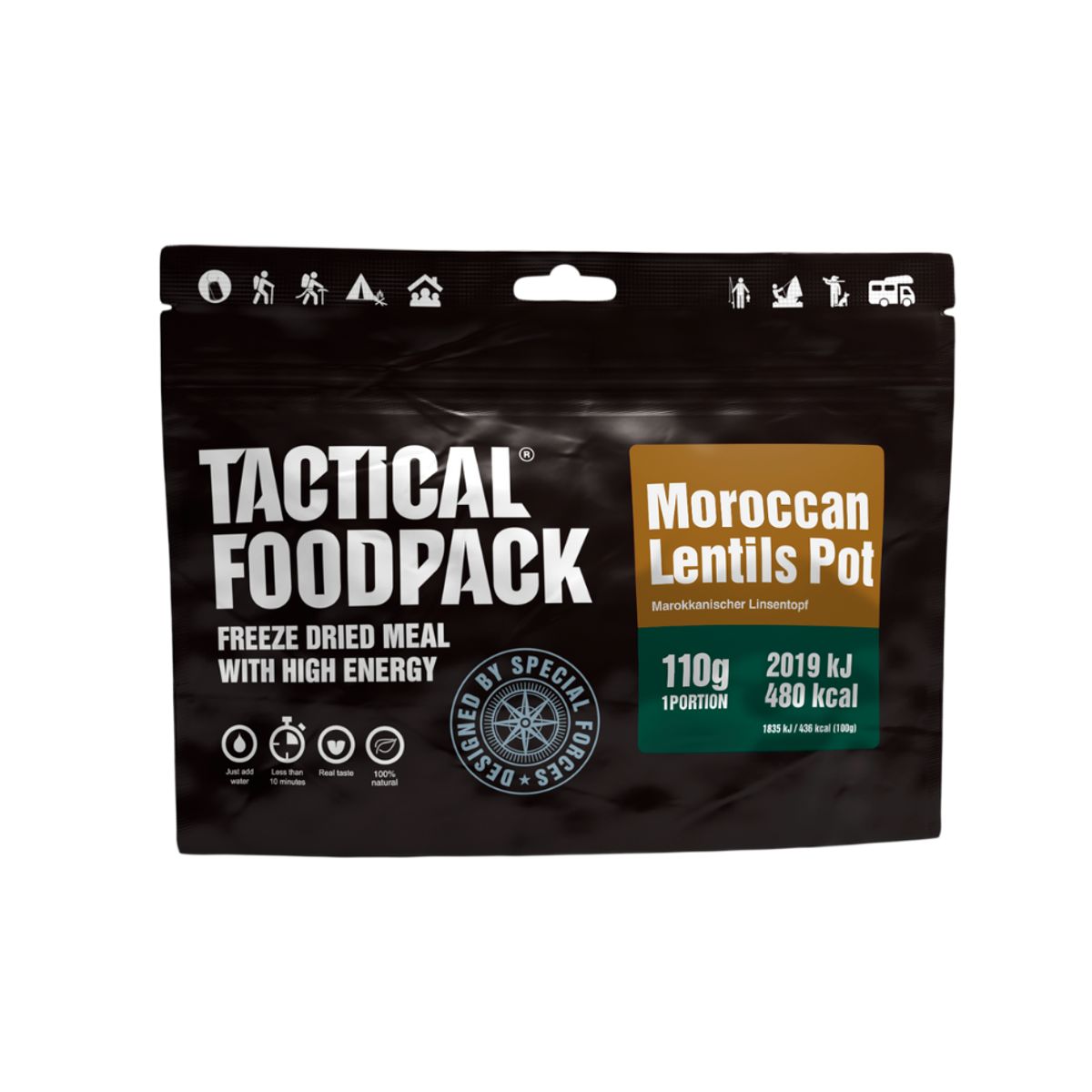 Frysetørret mad - Marokkansk linsegryde - Tactical Foodpack®