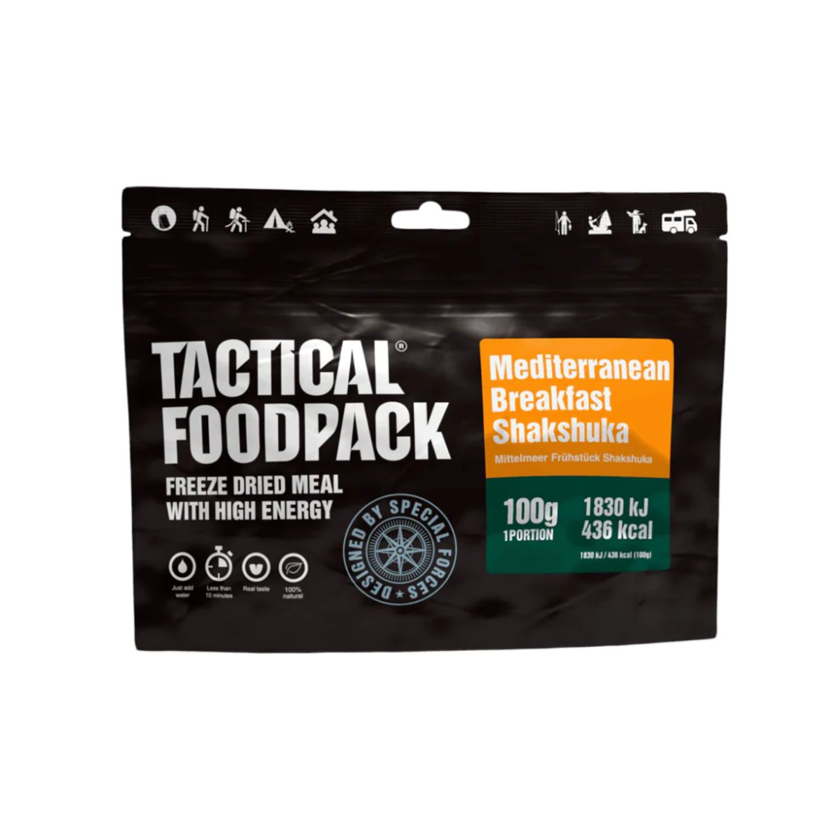 Frysetørret mad - Shakshuka middelhavsmorgenmad - Tactical Foodpack®