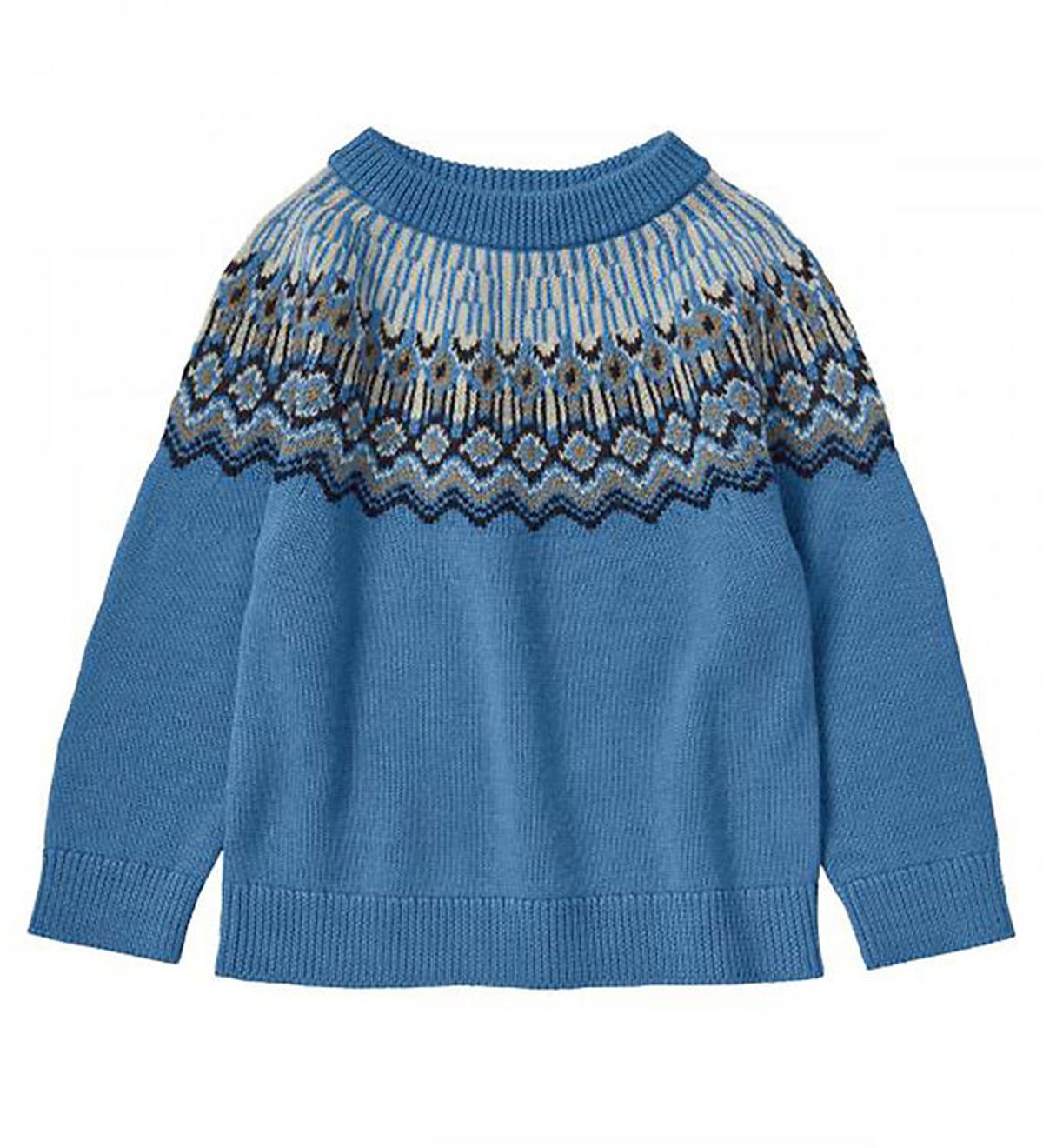 FUB Bluse - Uld - Sweater - Deep Sky