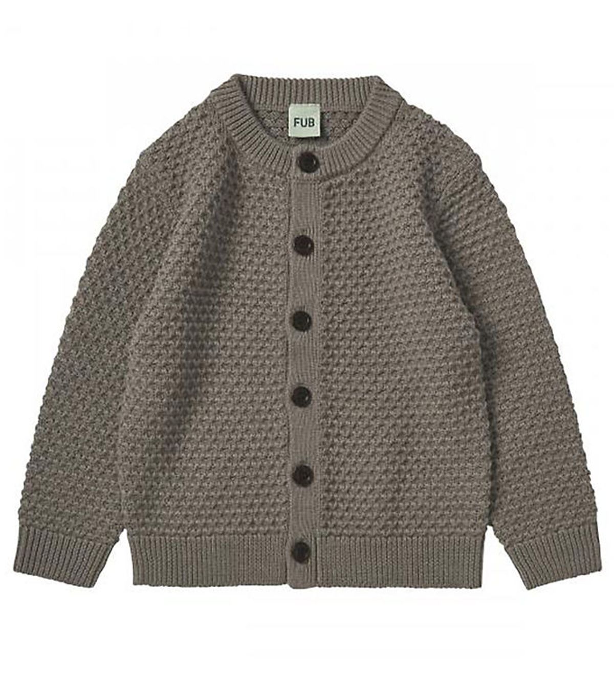 FUB Cardigan - Uld - Hazel Melange