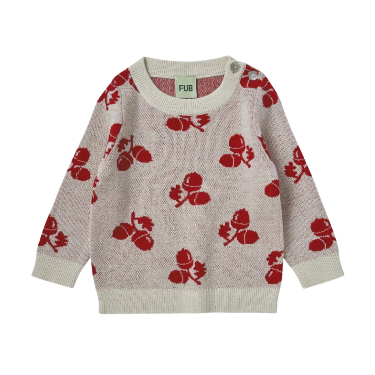 FUB Sweater Acorn Uld - FUB - Strik - GladeRollinger.dk