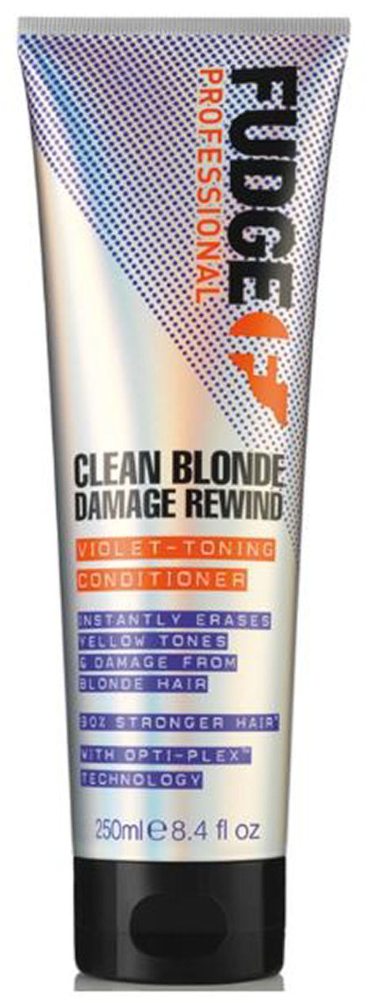 Fudge professional clean blonde damage rewind violet-toning conditioner 250ml