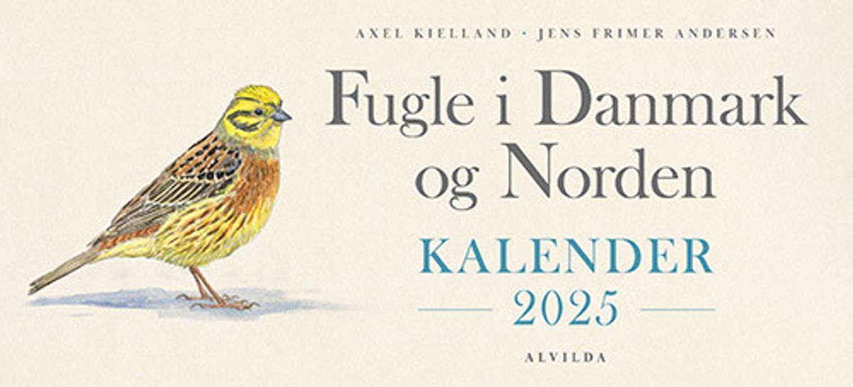 Fugle I Danmark Og Norden - Kalender 2025