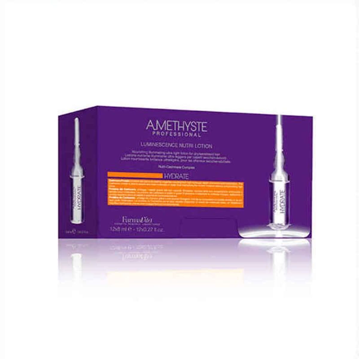 Fugtgivende bodylotion Amethyste Hydrate Luminescence Farmavita 8022033016096 (12 uds) (8 ml)