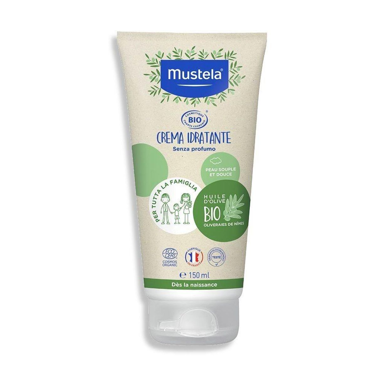 Fugtgivende bodylotion Bio Mustela (150 ml)