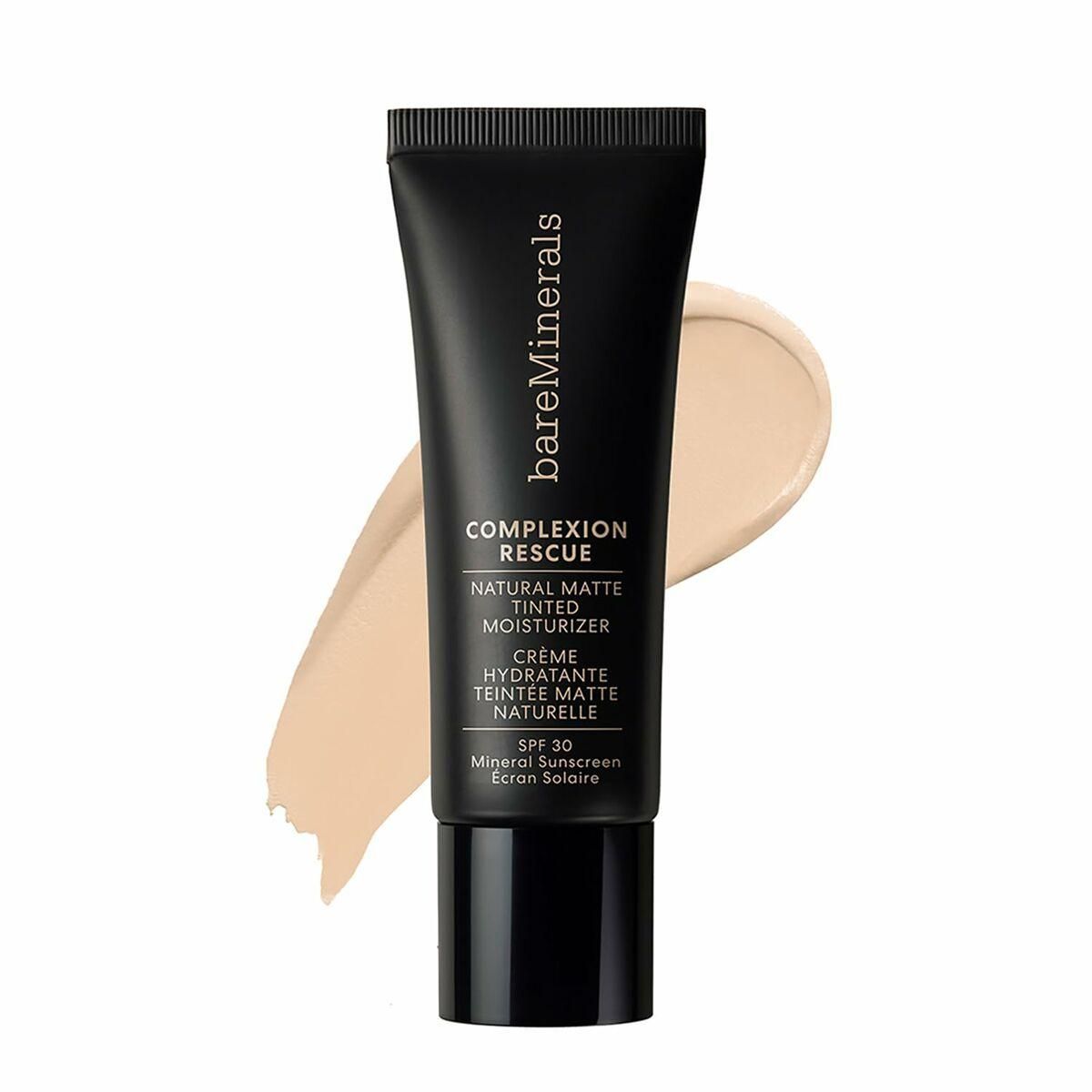 Fugtighedscreme med Farve bareMinerals Complexion Rescue Birch Spf 30 35 ml