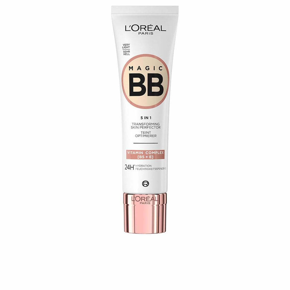 Fugtighedscreme med Farve L'Oreal Make Up Magic Bb Lysebrun Spf 10 30 ml (30 ml)