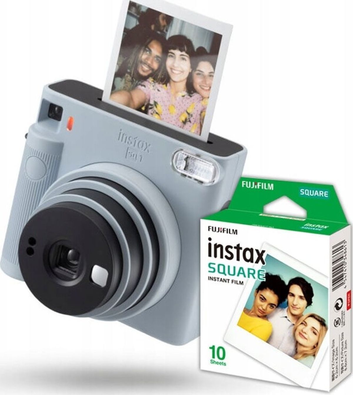 Fuji - Instax Instant Camera Sq1 + 10 Shots - Blue