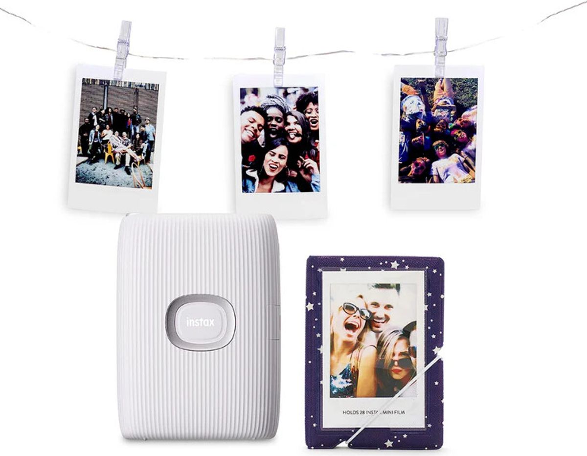 Fuji - Instax Mini Link 2 W. Led Light Chain - Clay White