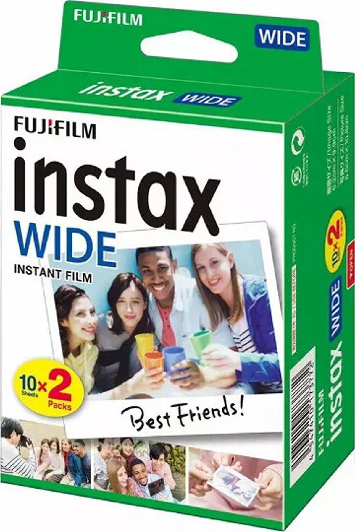 Fujifilm - Instax Wide Instant Film - 20 Stk