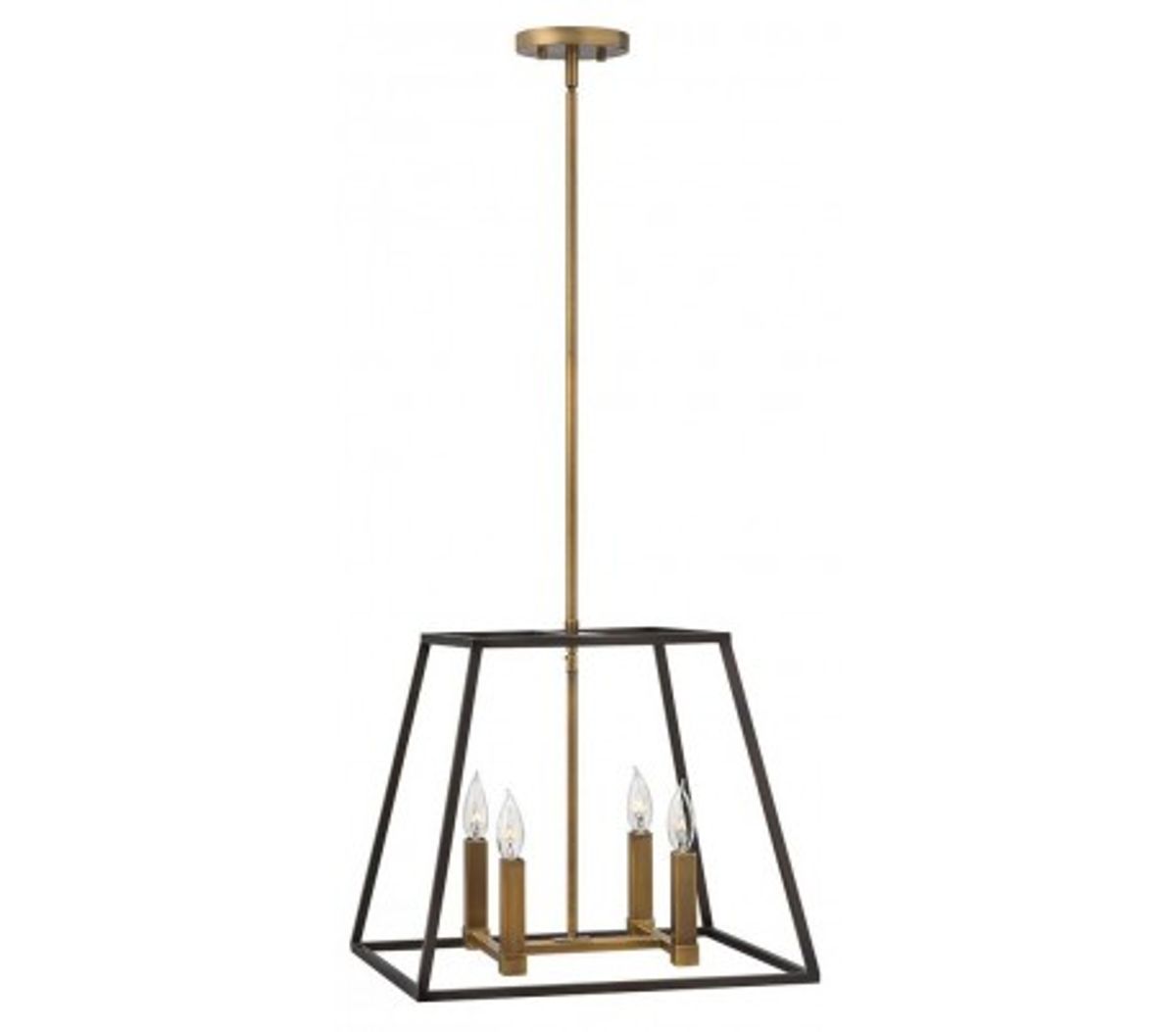 Fulton Loftlampe Ø45,7 cm 4 x E14 - Antik bronze