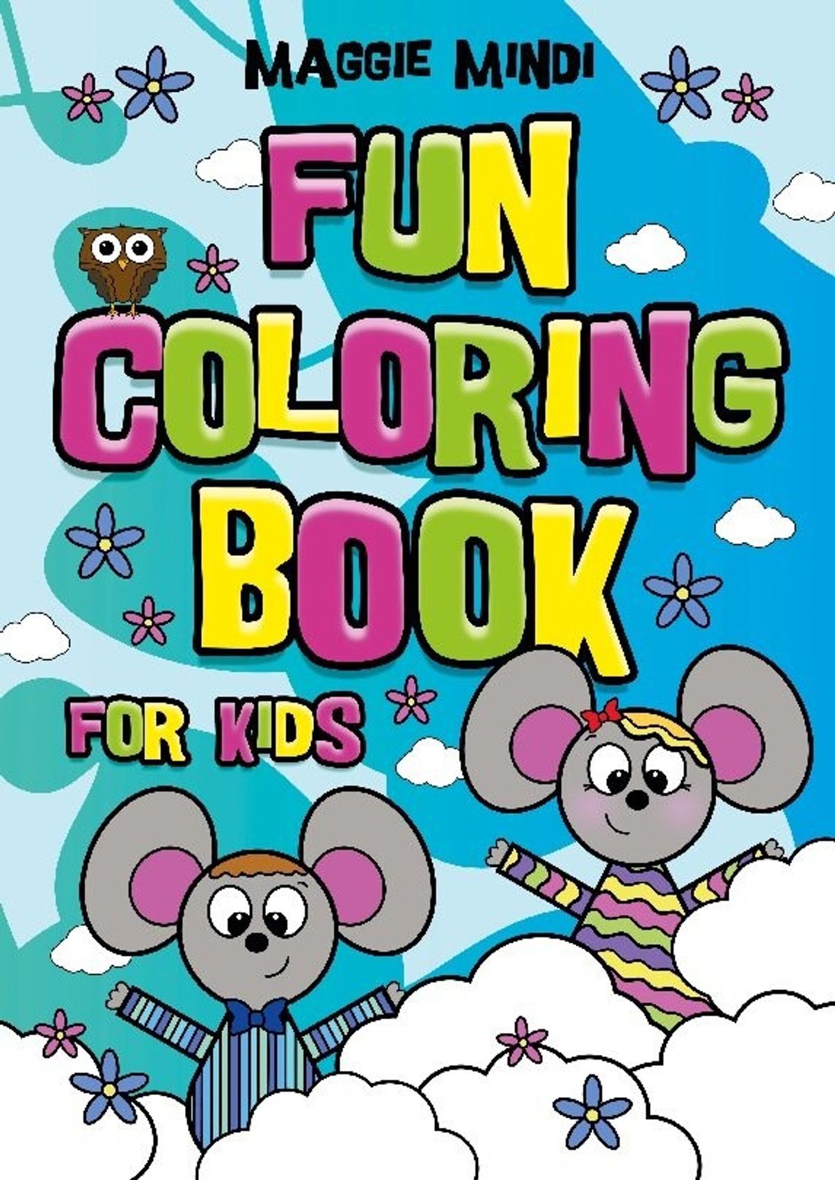 Fun Coloring Book For Kids - Maggie Mindi - English Book