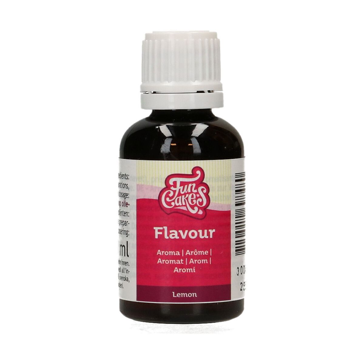 FunCakes - Citron Oliebaseret Aroma, 30ml.