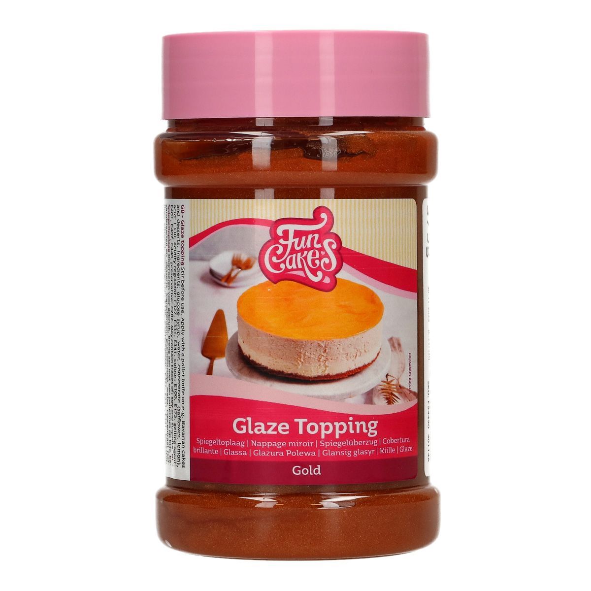 FunCakes - Glaze Topping Guld, 375g