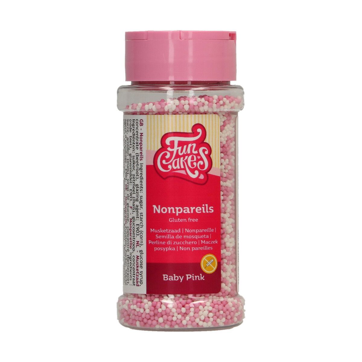 FunCakes - Glutenfri Sukkerkrymmel Mix Baby Pink, 80g