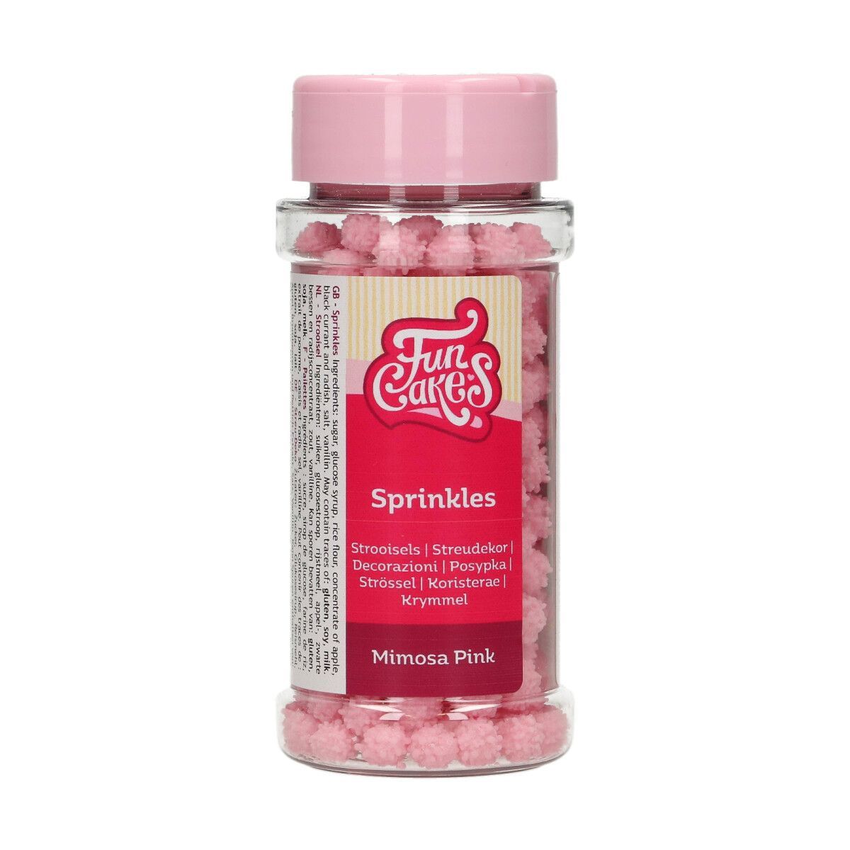 FunCakes - Krymmel Sprinkle Medley, Mimosa Pink 45g