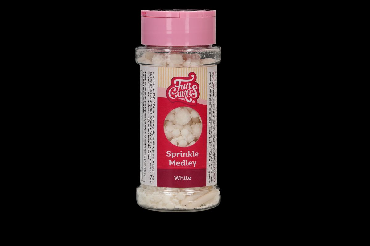 FunCakes - Sprinkle Medley/Drys Medley, White 65g