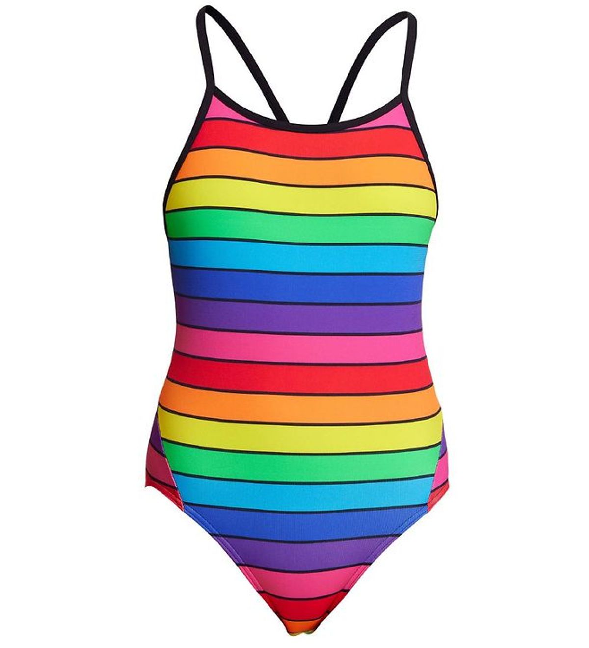 Funkita Badedragt - Diamond Back - UV50+ - Rainbow Racer