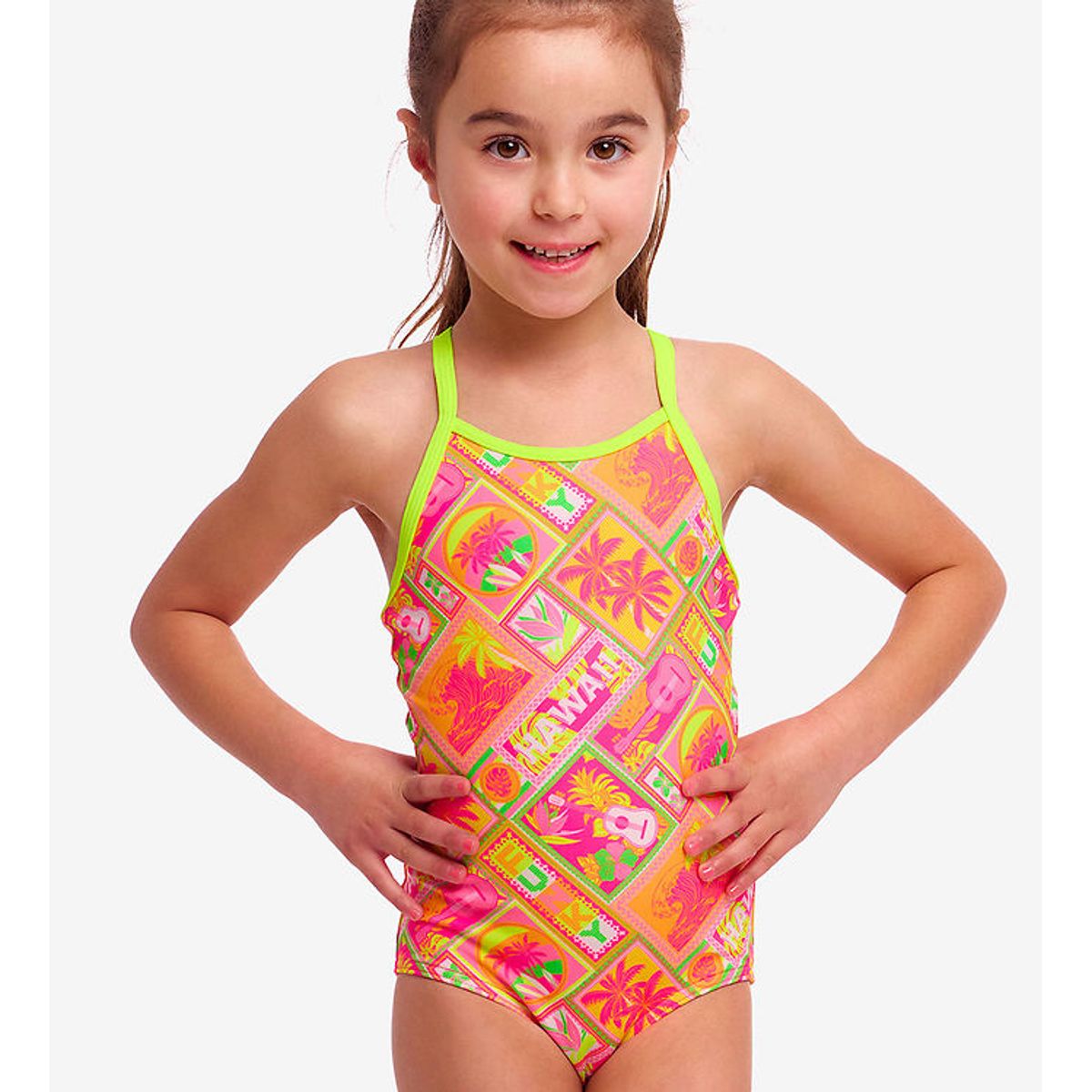 Funkita Badedragt - Printed One Piece - UV50+ - Hula Bula