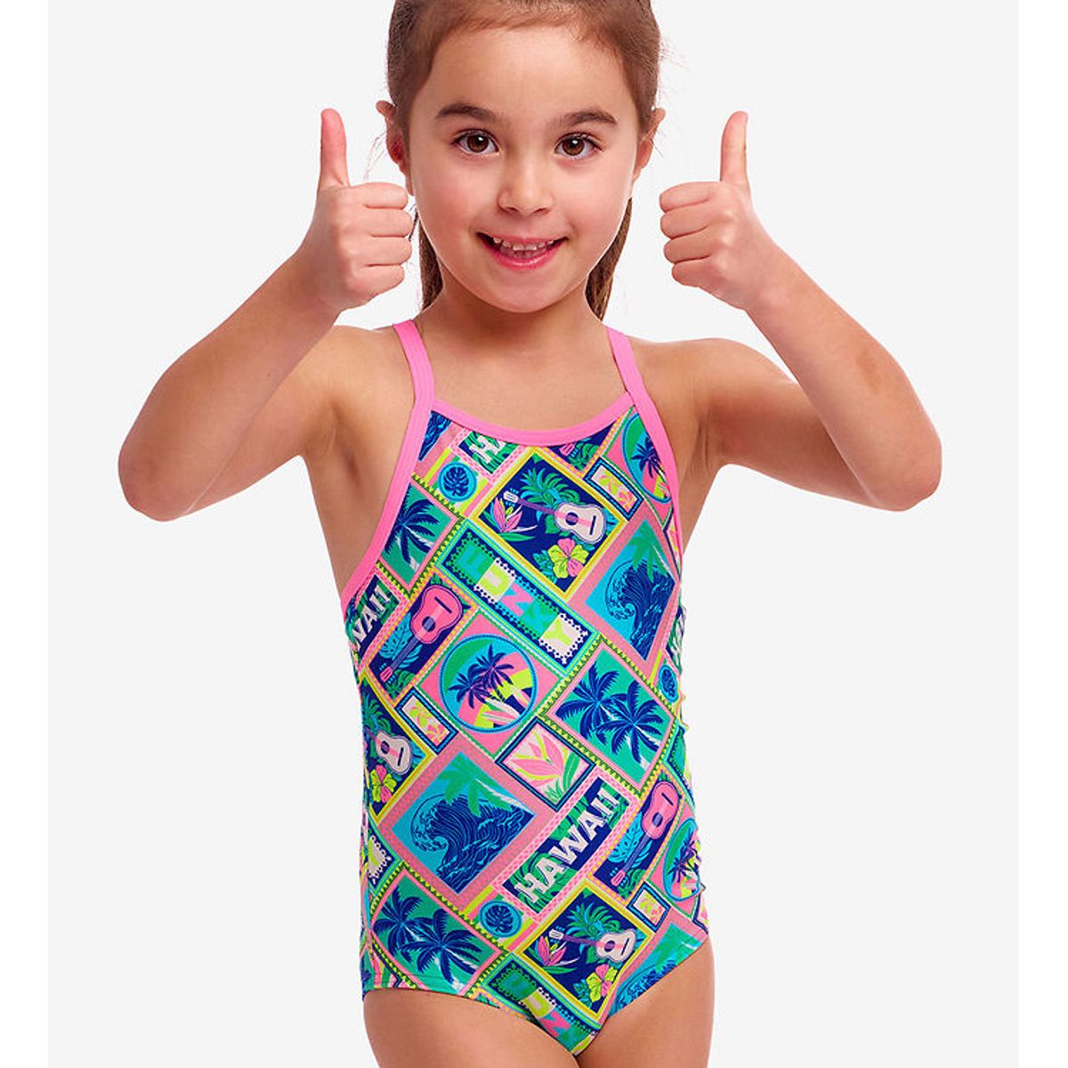 Funkita Badedragt - Printed One Piece - UV50+ - Ukule Babe