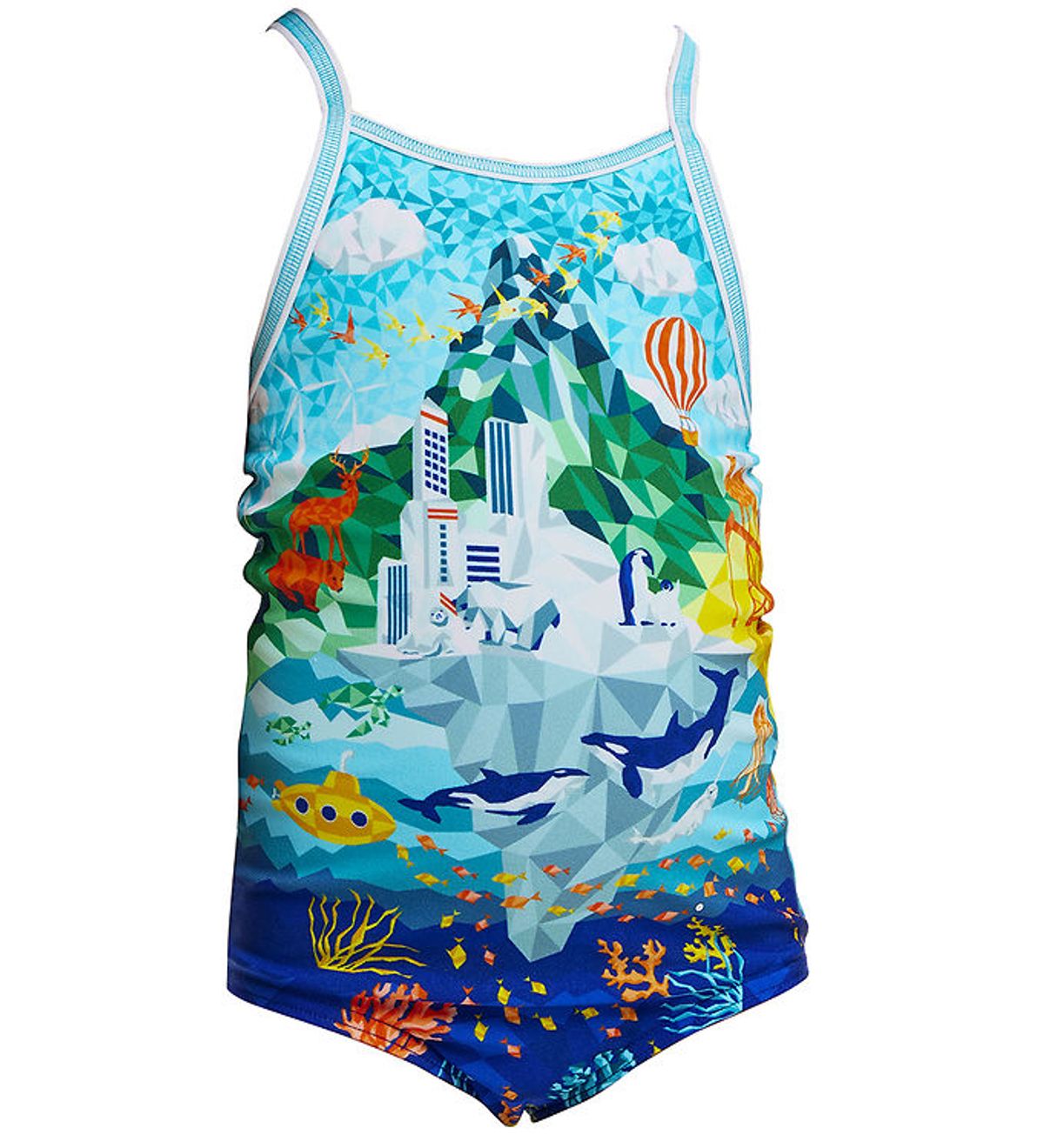 Funkita Badedragt - Printed - UV50+ - Wildermess