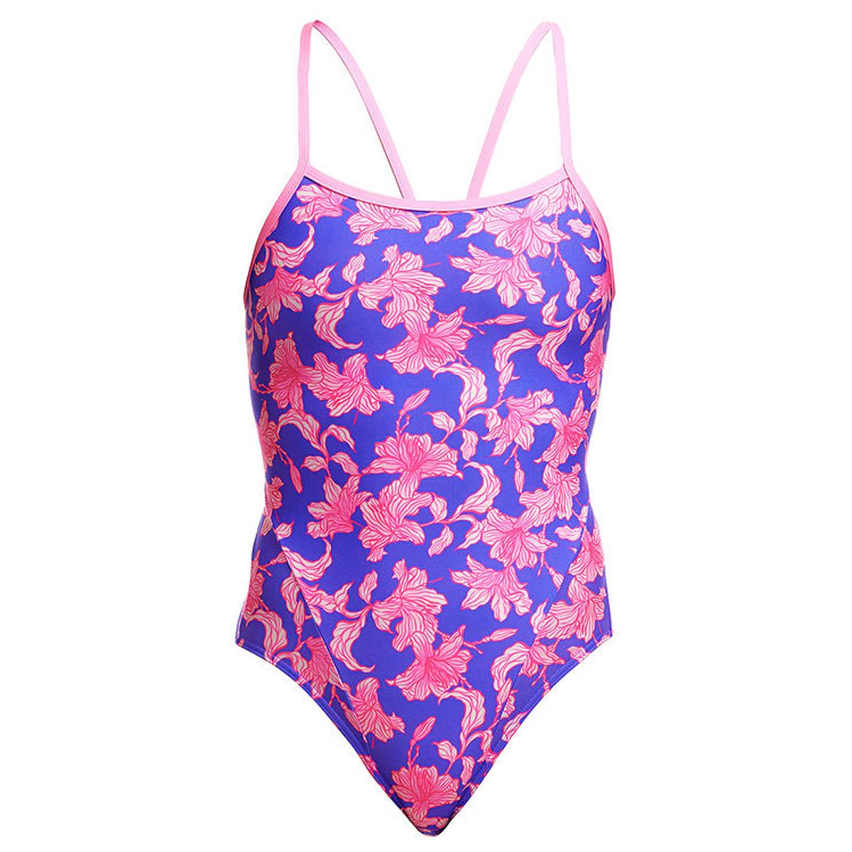 Funkita Badedragt - Single Strap - UV50+ - Perfect Petal