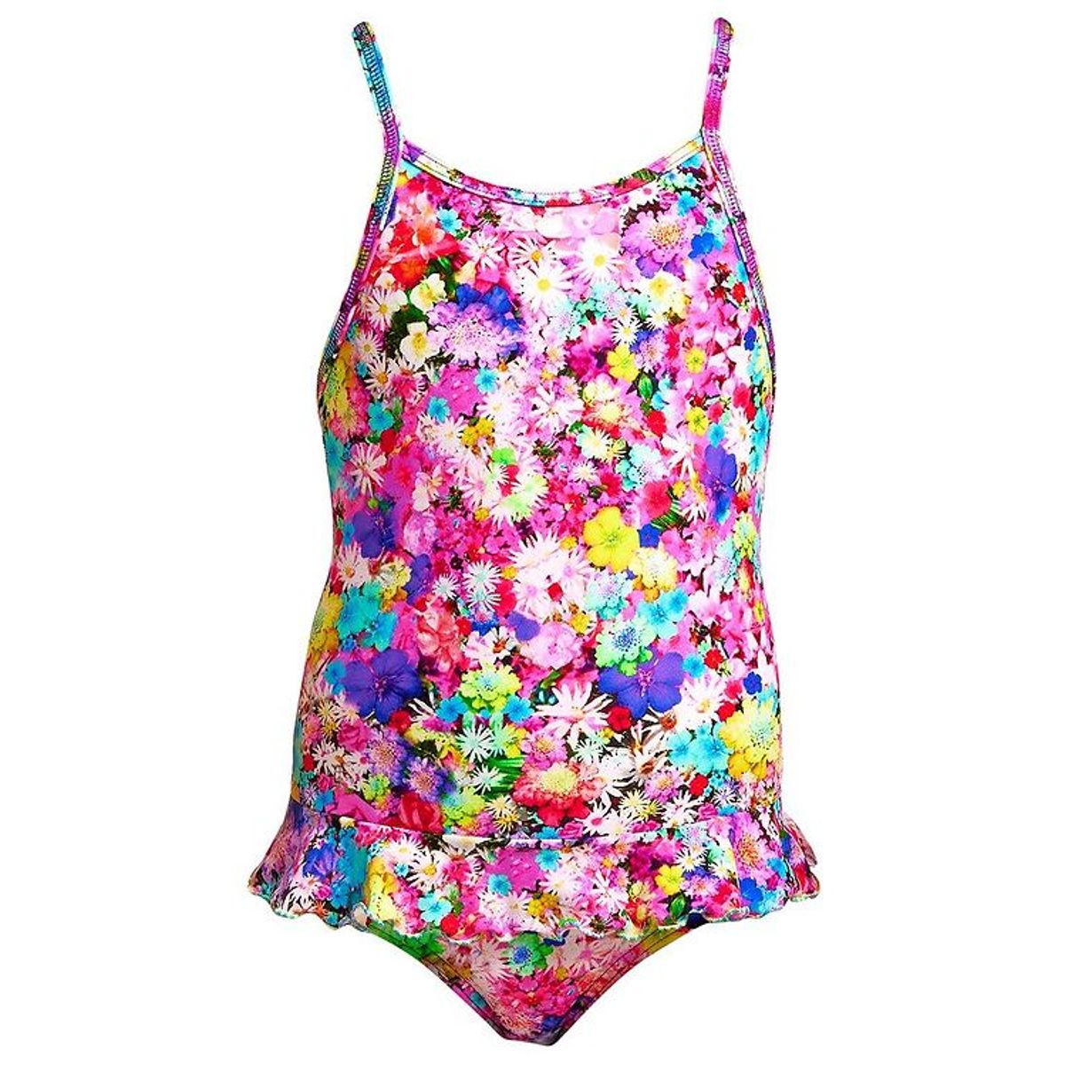 Funkita Badedragt - UV50+ - Belted Frill One - Piece Garden Part