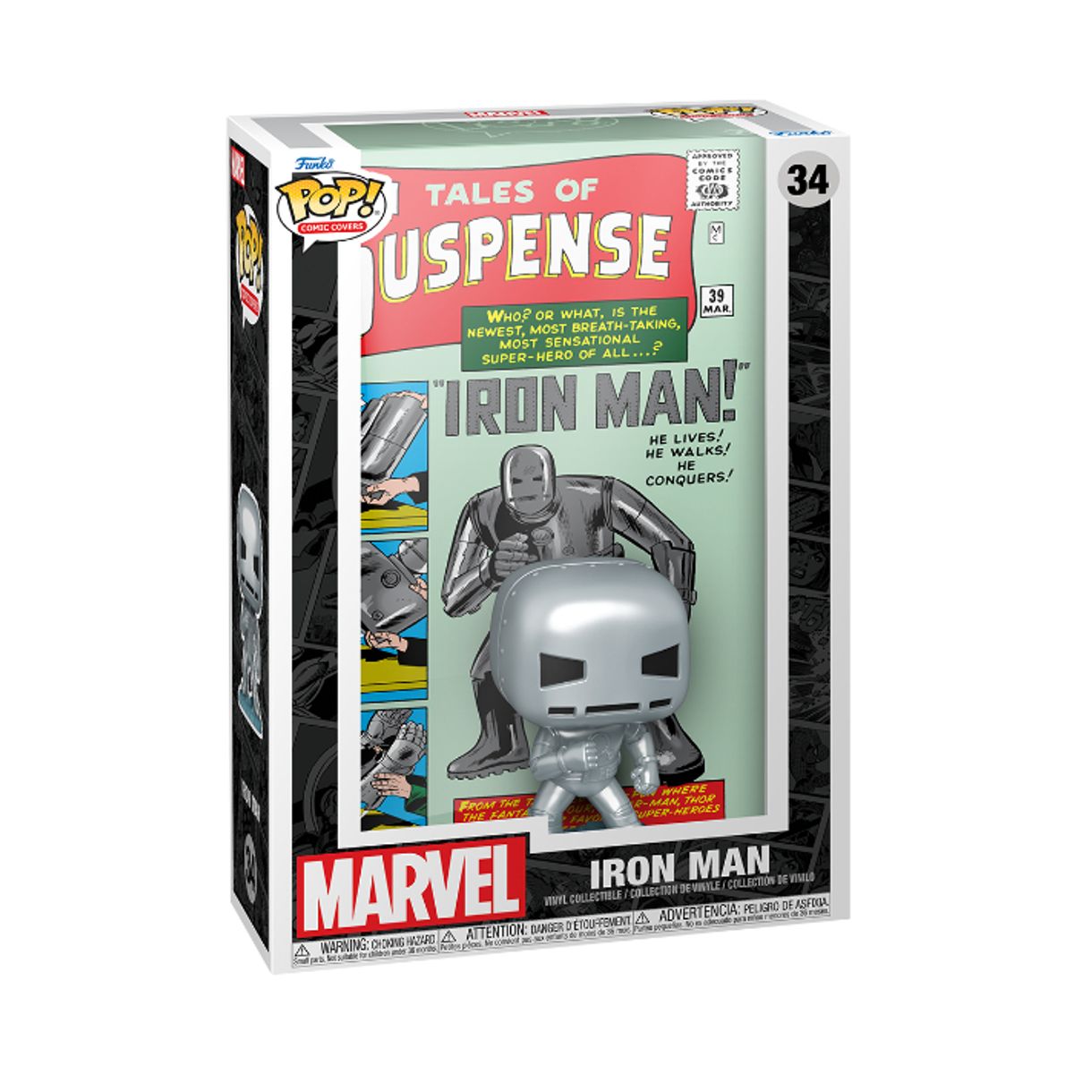 Funko POP! Comic Cover: Marvel- Tales of Suspense