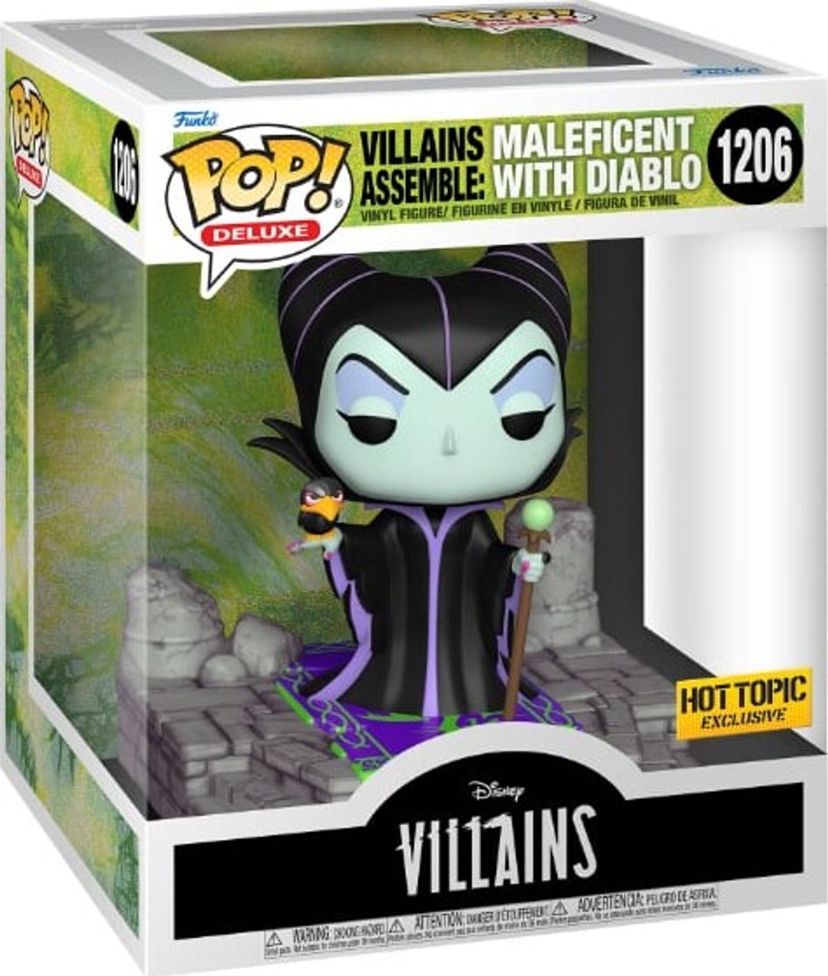 Funko Pop - Disney Villains Deluxe - Malavia Figur - 1206