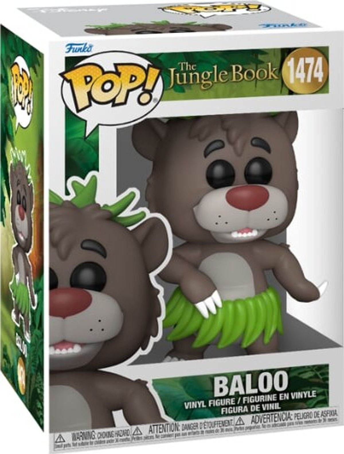 Funko Pop - Junglebogen - Baloo Figur - 1474