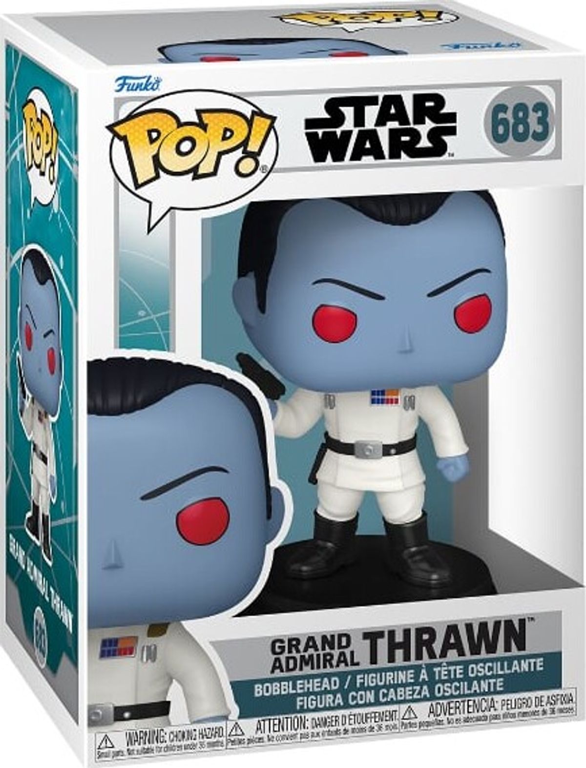 Funko Pop - Star Wars - Grand Admiral Thrawn Figur - 683