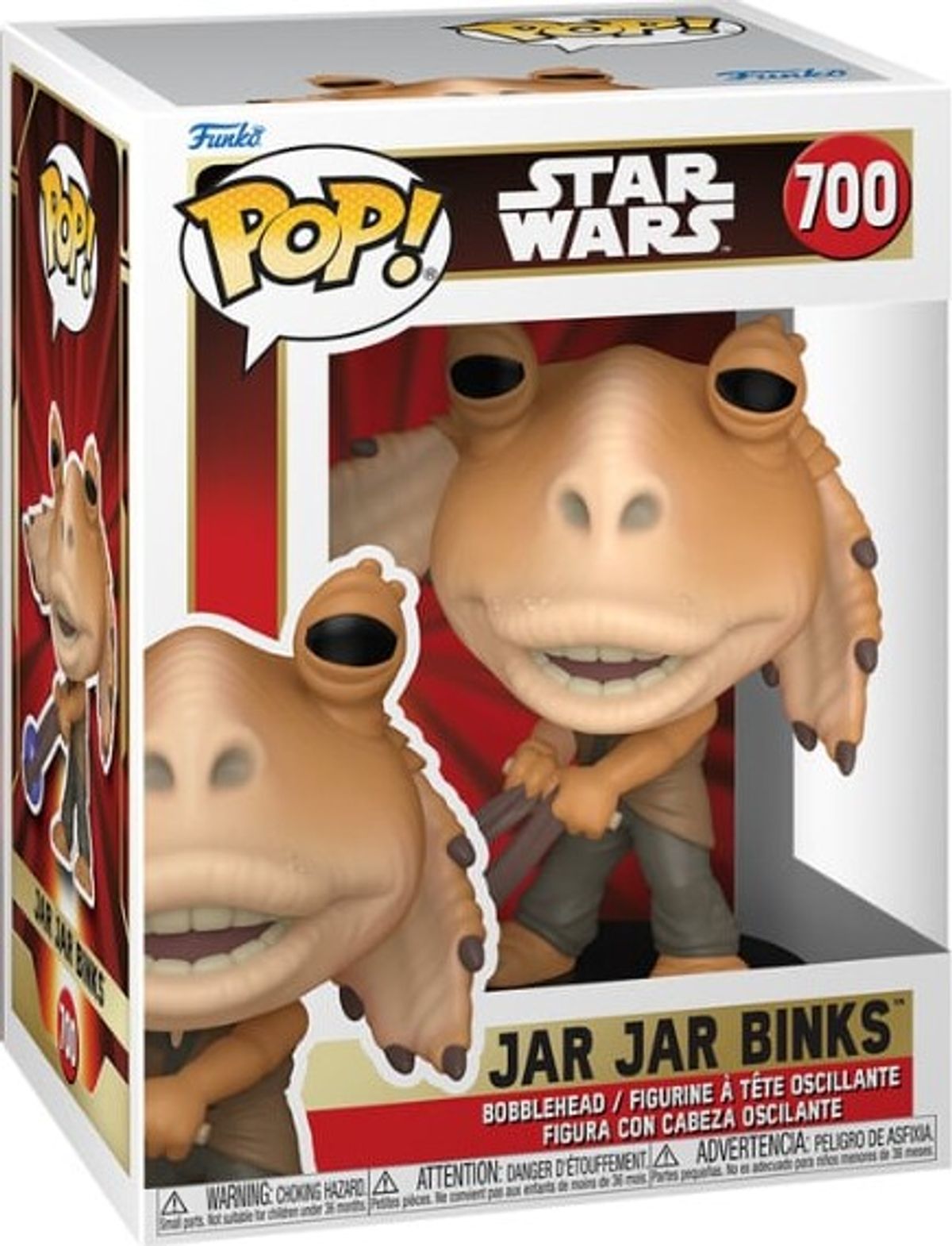 Funko Pop - Star Wars - Jar Jar Binks Figur - 700