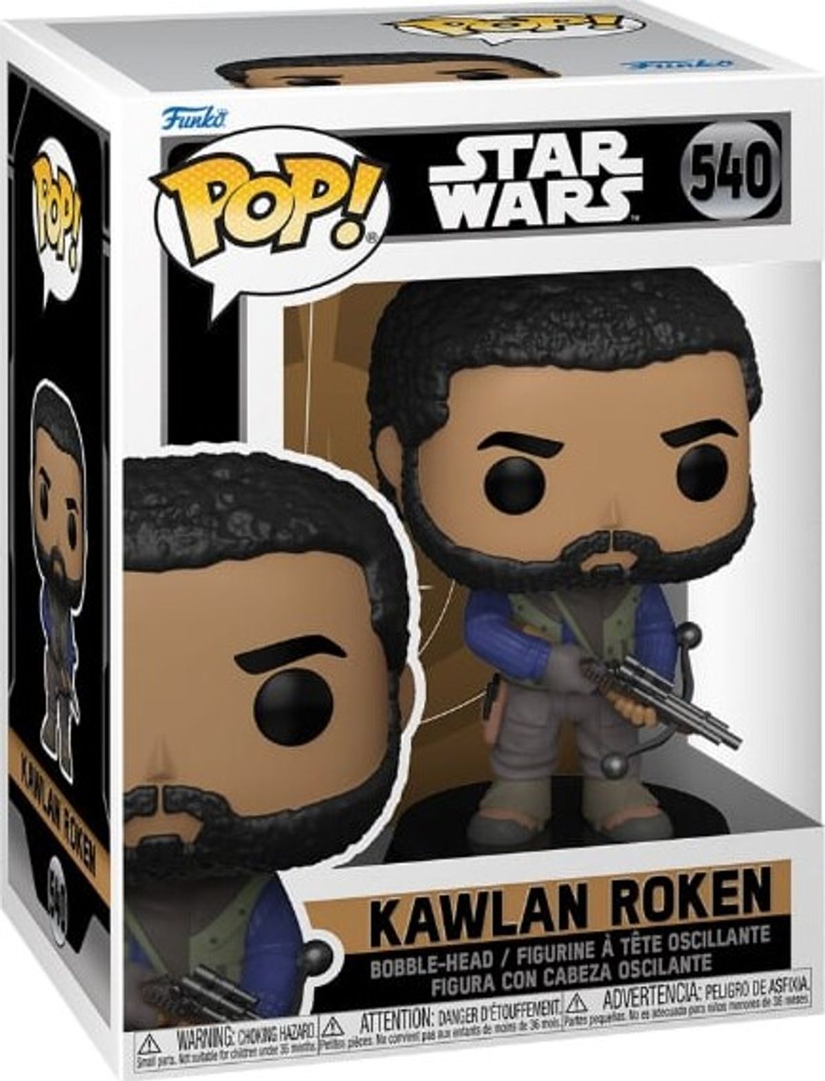 Funko Pop - Star Wars - Kawlan Roken Figur - 540