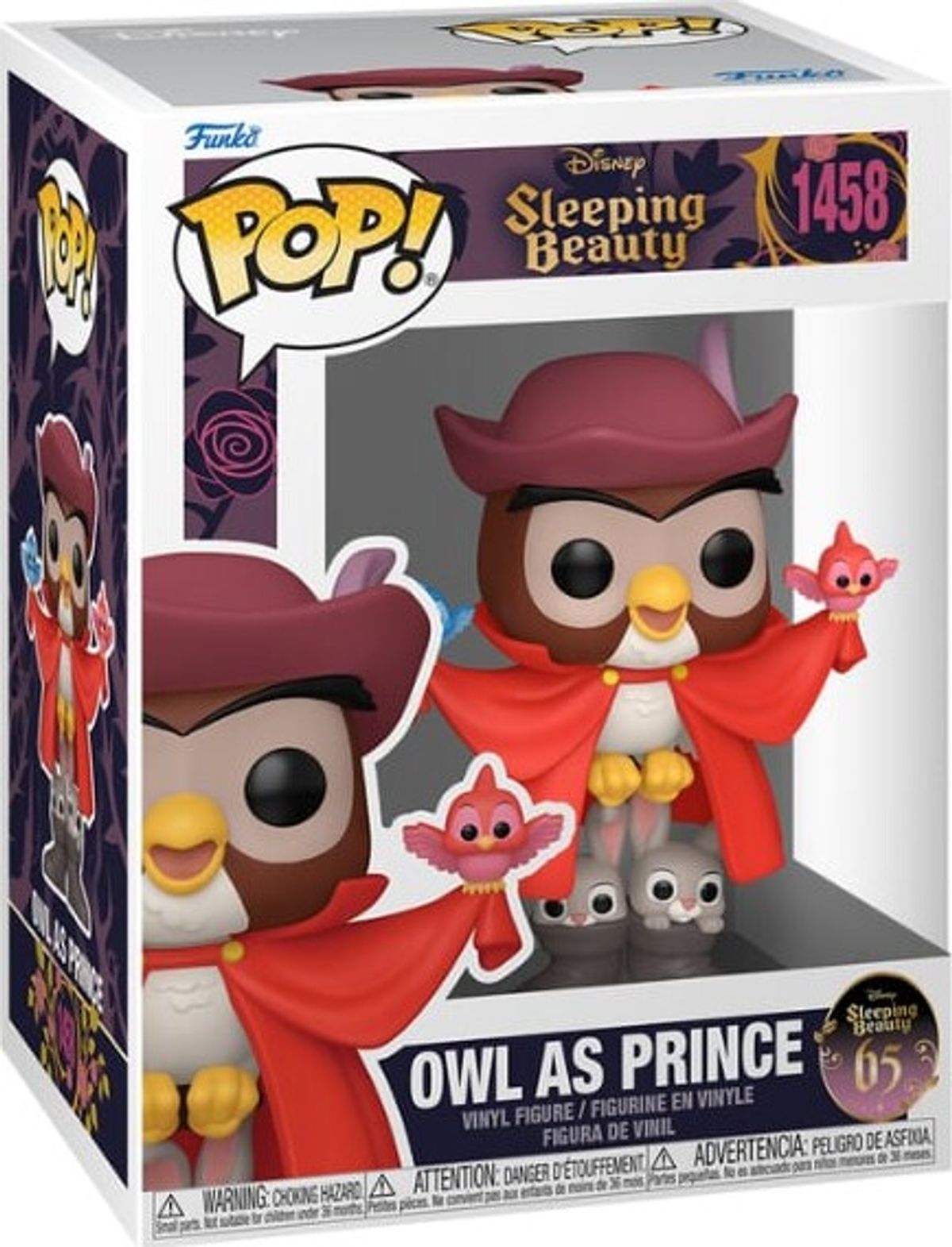 Funko Pop - Tornerose - 65 år - Ugle Som Prins Figur - 1458