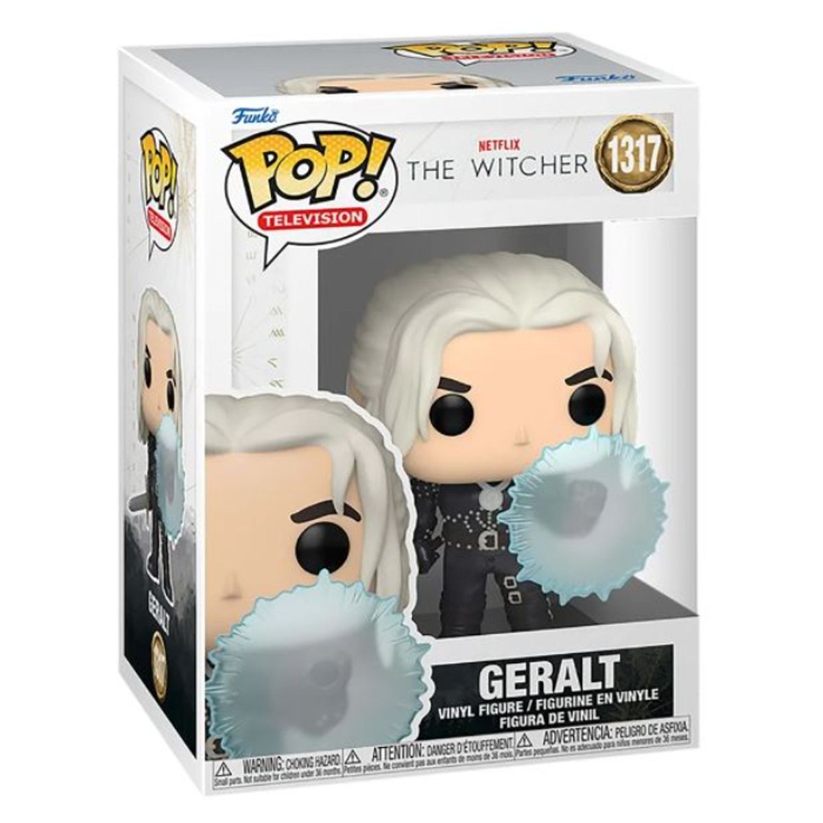 Funko! POP TV: Witcher S2- Geralt(shield)