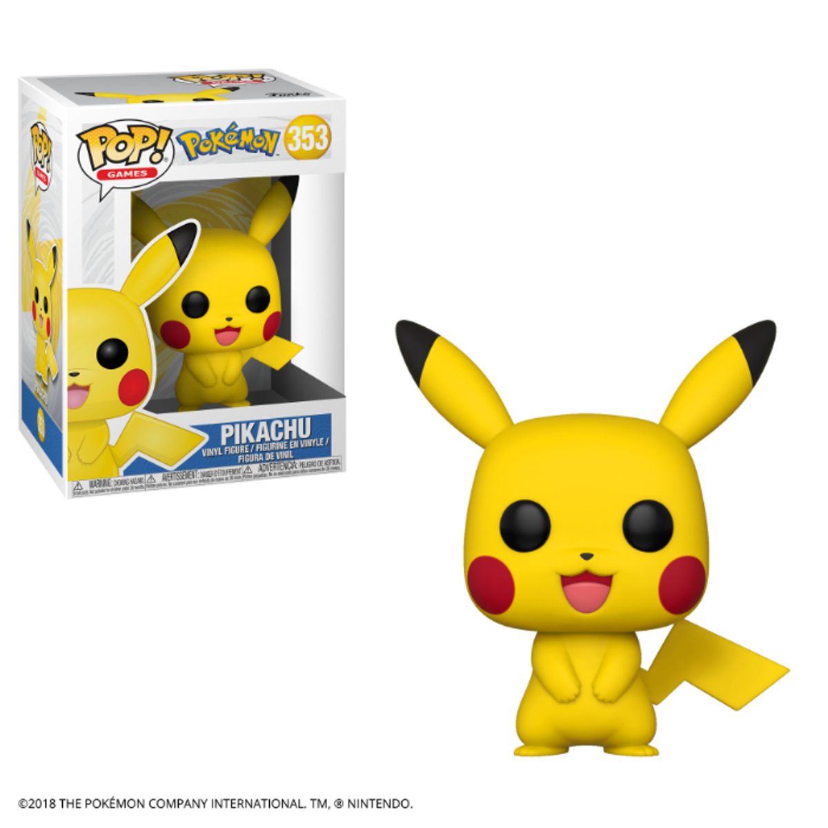 Funko! POP Vinyl Pokemon S1 Pikachu