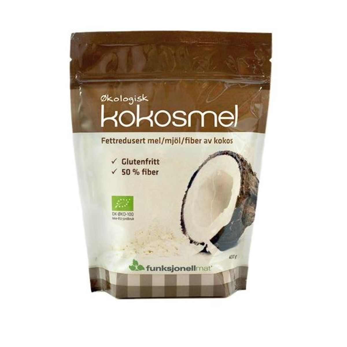 Funktionel Mad Kokosmel Ø, 400g.